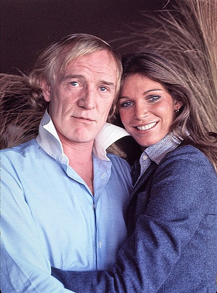 Richard Harris and Ann Turkel in 1977