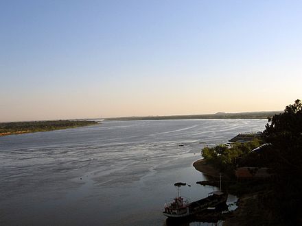 Paraguay River near Asunción