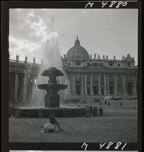 Saint Peter's Square in Rome.