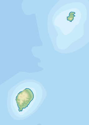 خريطة مواقع ساو توميه وبرينسيب