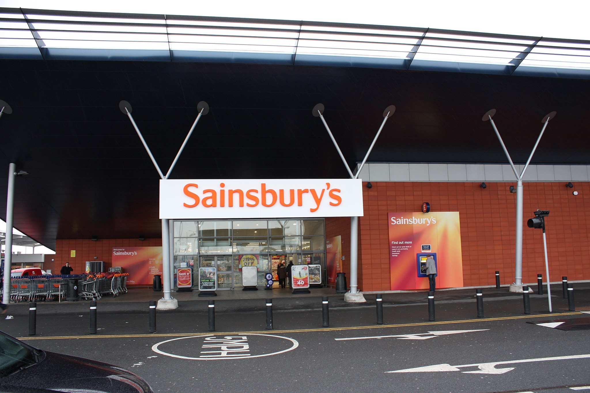 Sainsburys, Holywood Exchange, February 2010 (04)