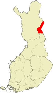 Salla - Sijainti