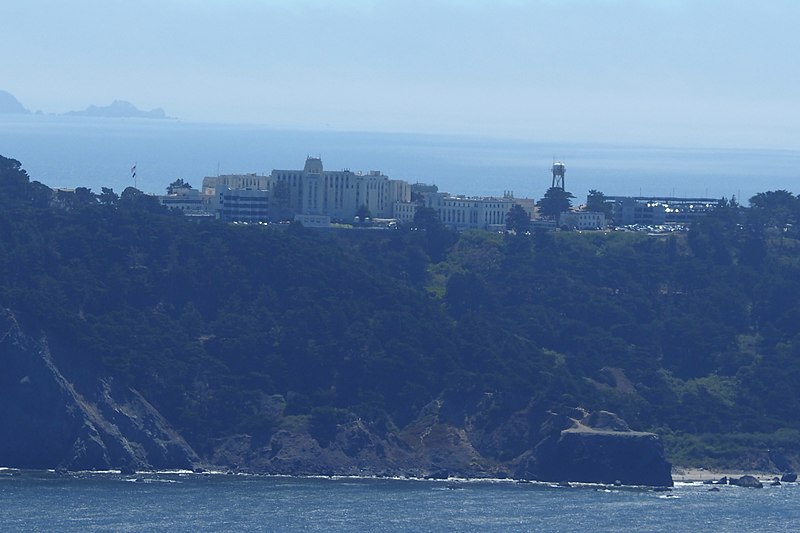 File:San Francisco VA Medical Center from the Marin Headlands.jpg