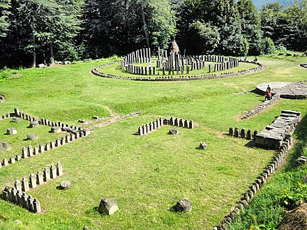 Ruins of sanctuaries at Sarmizegetusa Regia (Dacia's capital during the reigns of Burebista and Decebalus)