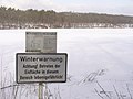 Schlachtensee - Winterwarnung (Winter Warning) - geo.hlipp.de - 33181.jpg