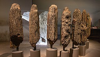 Seahenge Bronze Age monuments in Norfolk, England