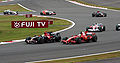 Massa at the Japanese GP