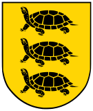 Wappen der Stadt Seiriai in Litauen