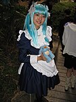 Cosplay av Wikipe-tan av "Heung Ying Ching" Serene LAU (向映晴) i Hongkong