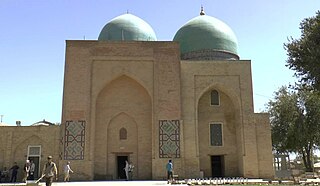 <span class="mw-page-title-main">Shamsuddin Kulol Mausoleum</span> Historic site in Qashqadaryo Region, Uzbekistan