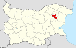 Shumen Municipality Within Bulgaria.png