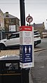 Sign relating to the COVID-19 pandemic at Wetherby bus station (7th June 2020).jpg