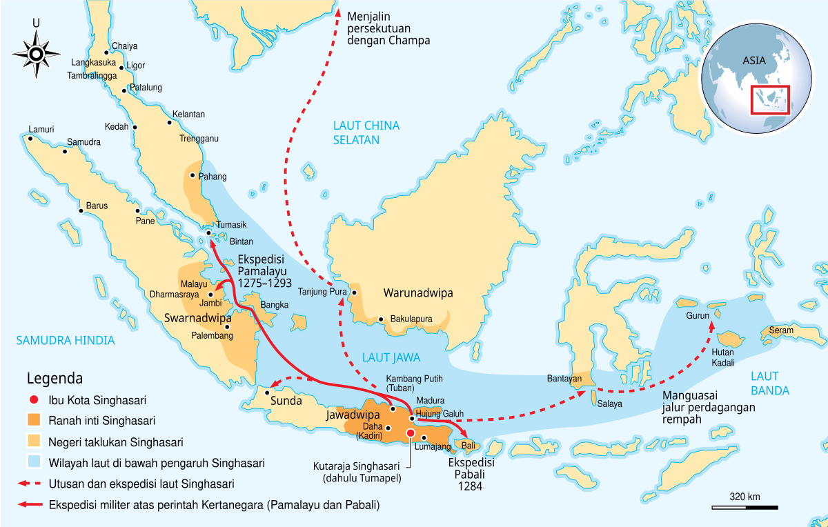 Kerajaan Singasari Wikipedia bahasa Indonesia 