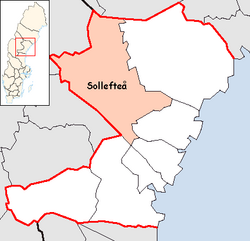 Västernorrland County-дағы Sollefteå муниципалитеті