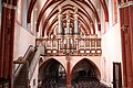 Schöler-Orgel mit Orgelempore und Aufgang im Kloster Altenberg (Solms)
