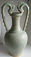 Song or Yuan Celadon Ware- Two Dragon Handle Amphora.JPG
