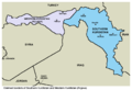 Syrian and Iraqi Kurdistan in 2024 AD.