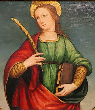 <span class="mw-page-title-main">Saint Reparata</span> Catholic virgin and martyr (d. 3rd century)