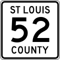 File:St Louis County Route 52 MN.svg