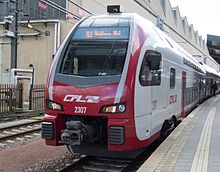 Stadler KISS CFL la stația Luxemburg