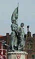 Standbeeld van Jan Breydel en Pieter de Coninck