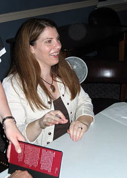 Meyer on her book tour for Eclipse in 2007