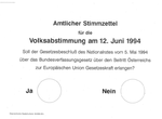 Thumbnail for 1994 Austrian European Union membership referendum