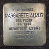 Stolperstein.Moabit.Dortmunder Straße 13.Margarete Almus.0425.jpg