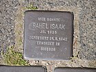 Stolperstein für Rahel Isaak