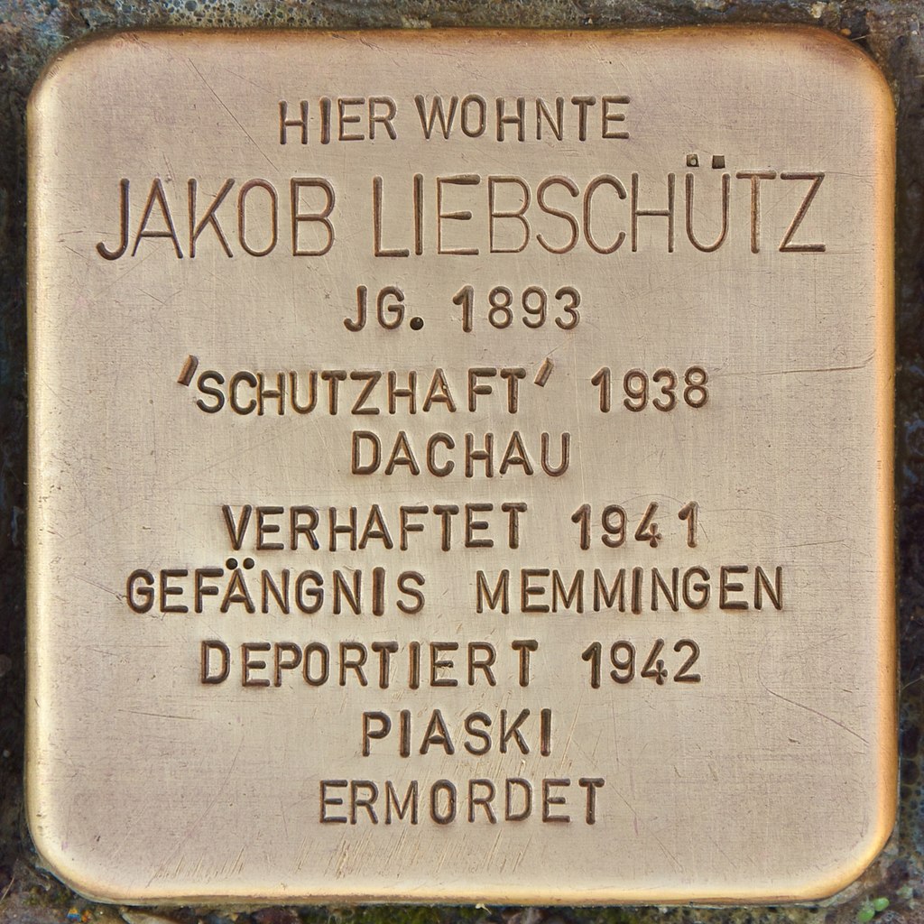 Stolperstein für Jakob Liebschütz (Mindelheim).jpg