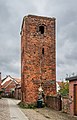 Quadr. Backsteinturm, sog. Storchenturm und Reste der Stadtmauer