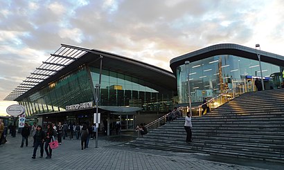 How to get to Stratford DLR Station with public transport- About the place