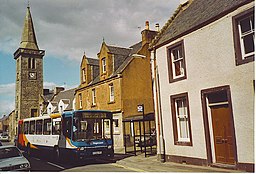 High Street i Strathmiglo.