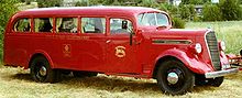 1938 Studebaker Bus on a K-series truck chassis Studebaker Bus 1938.jpg