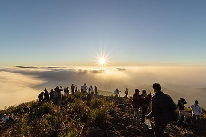 Sunrise from the Vanjangi hill top