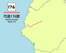 TW CHW176 RouteMap.svg