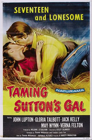<i>Taming Suttons Gal</i> 1957 film by Lesley Selander