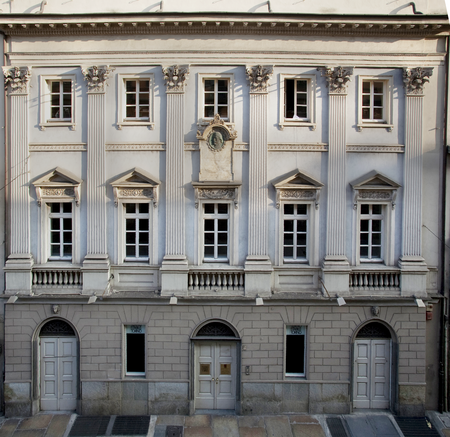 Teatro Gobetti's facade (Turin)