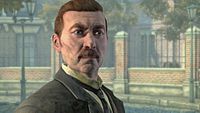 Technika motion capture pozwala nadać postaciom (tu Holmes i Watson) twarze z bardziej szczegółowymi animacjami i bardziej wiernymi rzeczywistości.