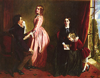 The Governess, Rebecca Solomon, 1854