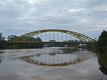 The Batang Mukah Bridge, one of the most notable structures of Mukah. The mukah bridge.jpg