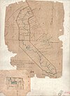 Thomas Ridout survey of 1821, designating the present area of Puslinch as a Clergy Reserve for the County of Lincoln.