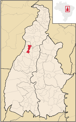 Localização de Pequizeiro no Tocantins