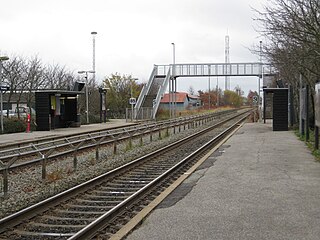 <span class="mw-page-title-main">Torsøvej railway station</span> Railway station in Aarhus, Denmark