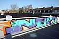 * Nomination Graffiti on the Rue Claude Bernard footbridge, in Tourcoing, France --Velvet 07:43, 15 February 2023 (UTC) * Promotion  Support Good quality. --XRay 15:36, 15 February 2023 (UTC)