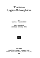 Le Tractacus logico-philosophicus de Ludwig Wittgenstein.