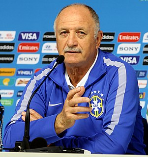 Luiz Felipe Scolari Brazilian football manager