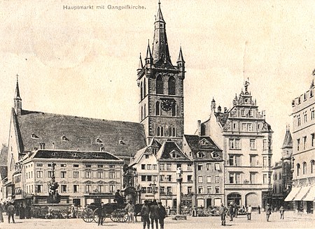 Trier, Hauptmarkt 1899