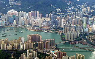 Tsuen Wan District District in New Territories,Hong Kong