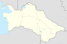 Map: Turkmenistan